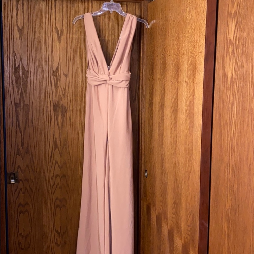 Baby pink jumpsuit